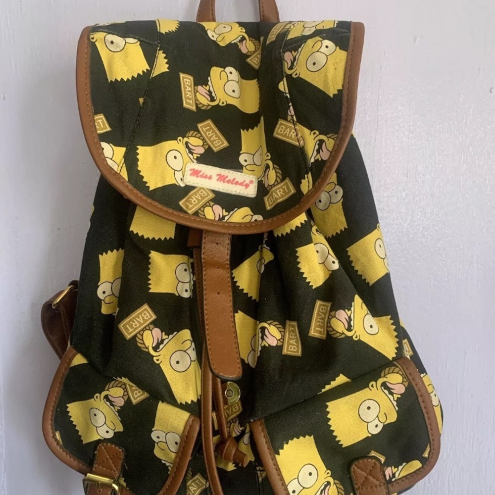 Miss Melody Bart Simpson backpack Shoulder Bag